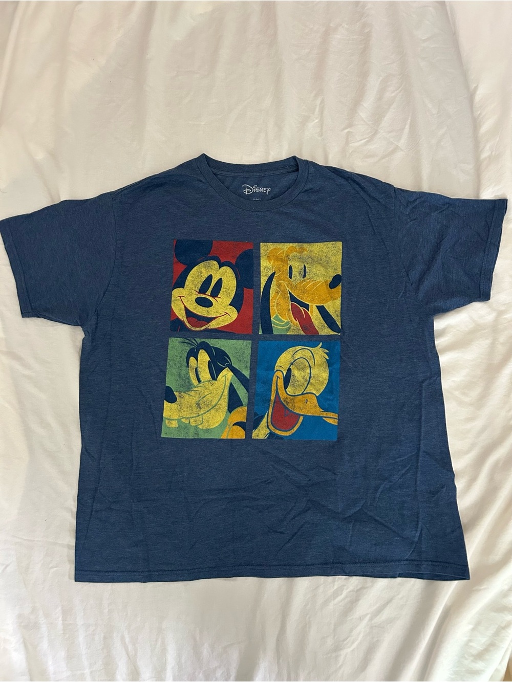 Disney Navy Mickey & Friends Graphic Tee 2X